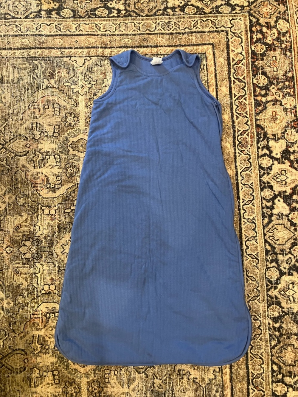 NWT Hanna Andersson Blue Ribbed Sleep Sack